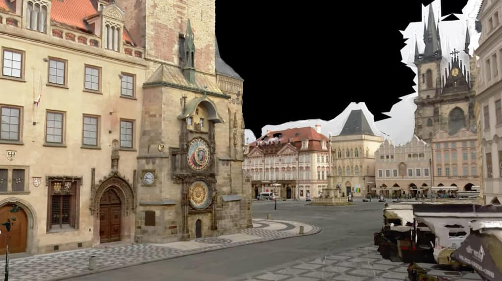 pure photogrammetry without lidar 3d model with mosaic