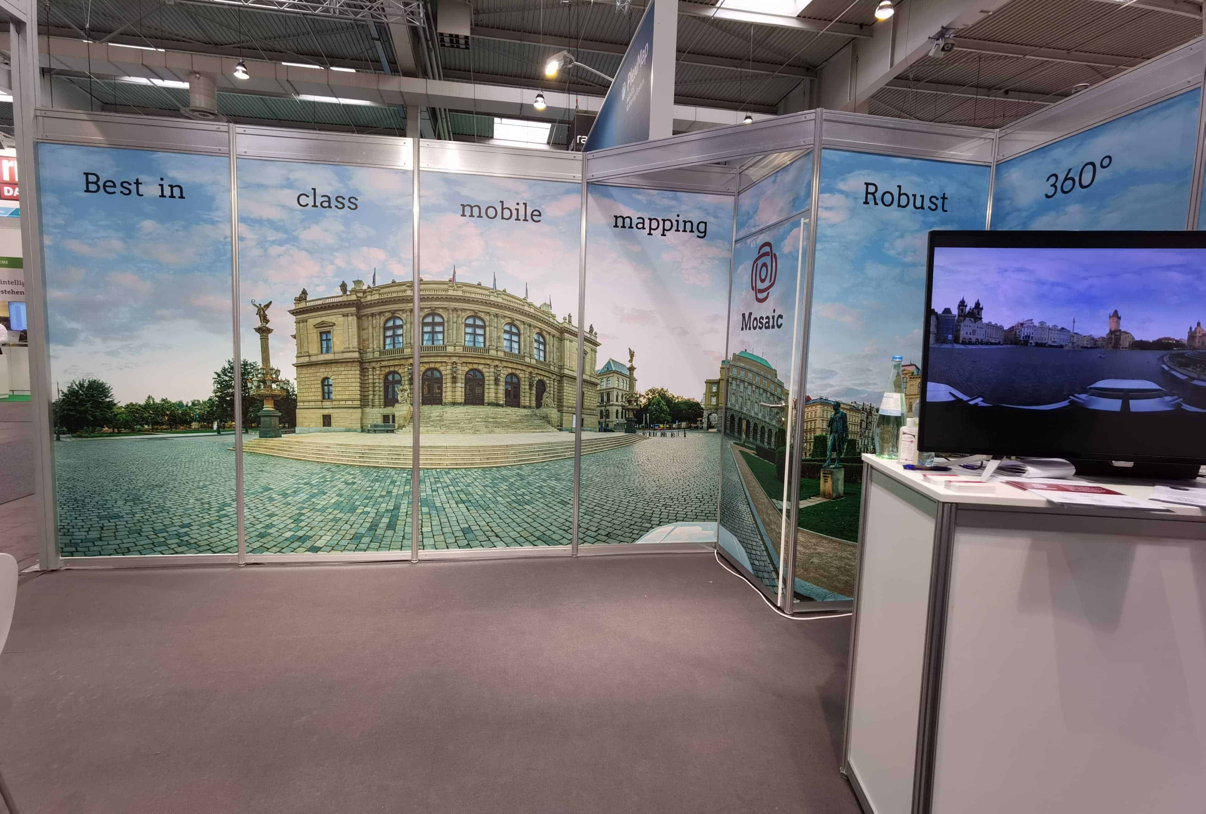 Mosaic at InterGeo 2021, Hannover, Germany, geospatial trade show and conference