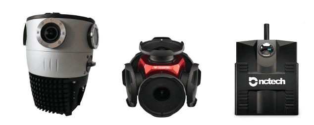 Mosaic X camera system / Ladybug 6 camera / NC Tech iStar Pulsar 
mobile mapping cameras