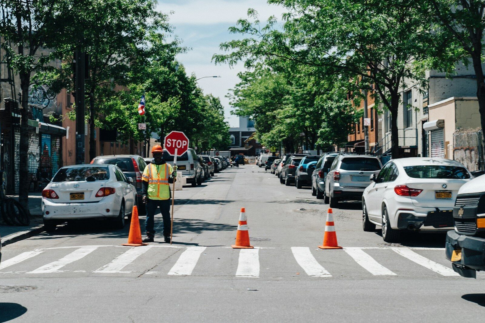 Photo by Matthew LeJune parked cars beside road