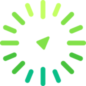 new compass logo white