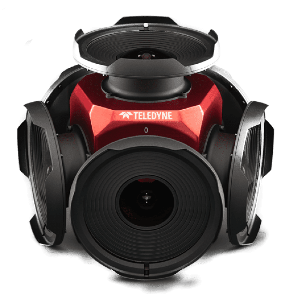 The Ladybug6 by Teledyne (Flir), a 360º mobile mapping camera.