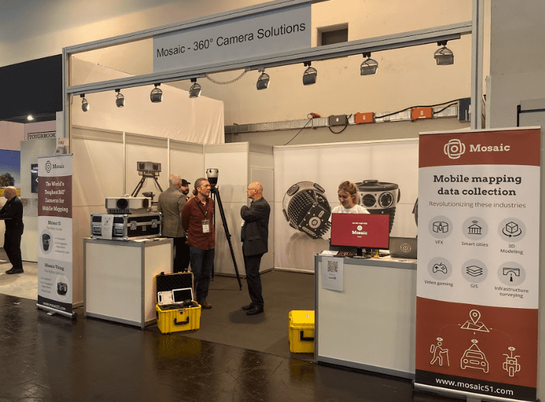 mosaic at intergeo 2022, mosaic 360º cameras