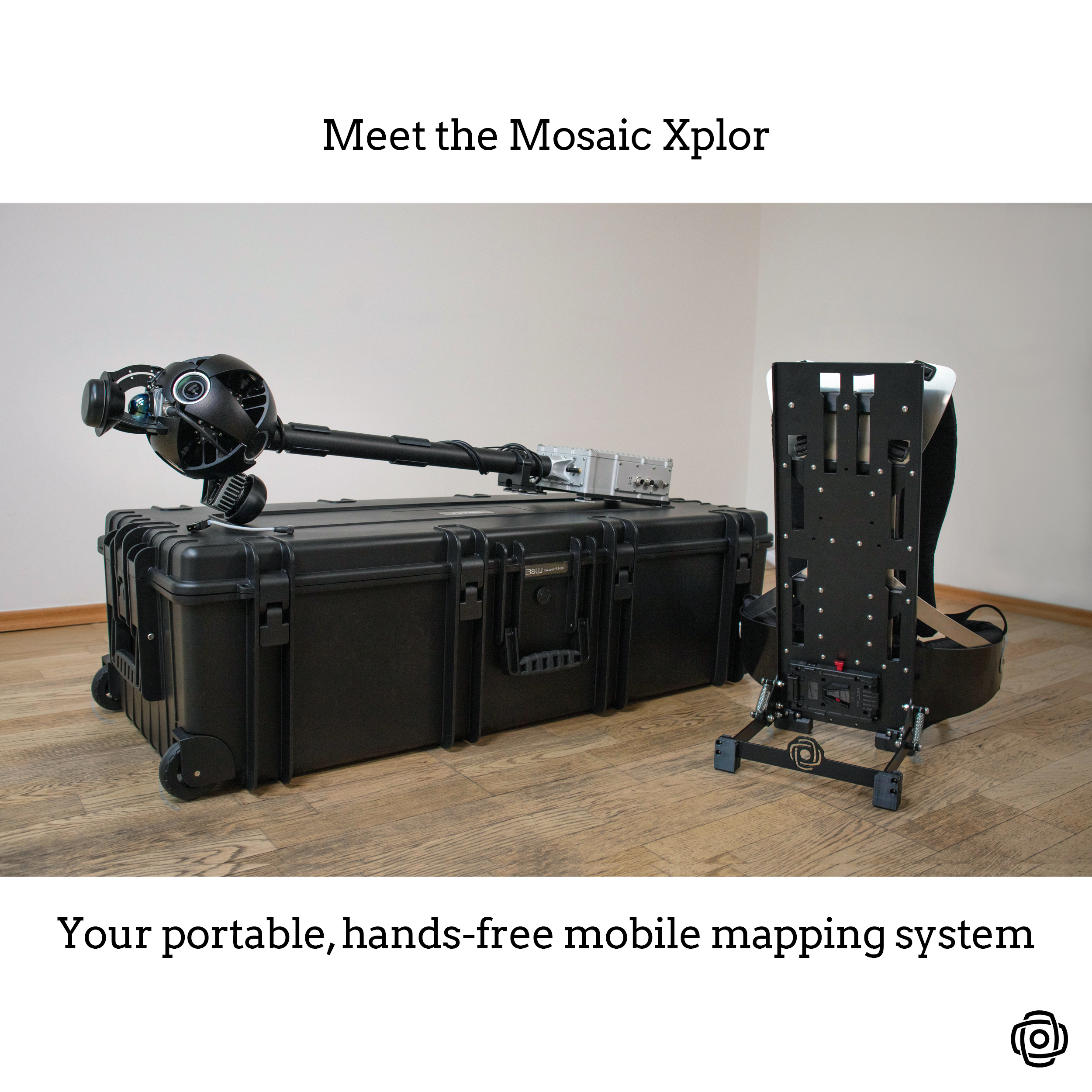 Mosaic Xplor | 360º Mobile Mapping Backpack Camera + LiDAR
