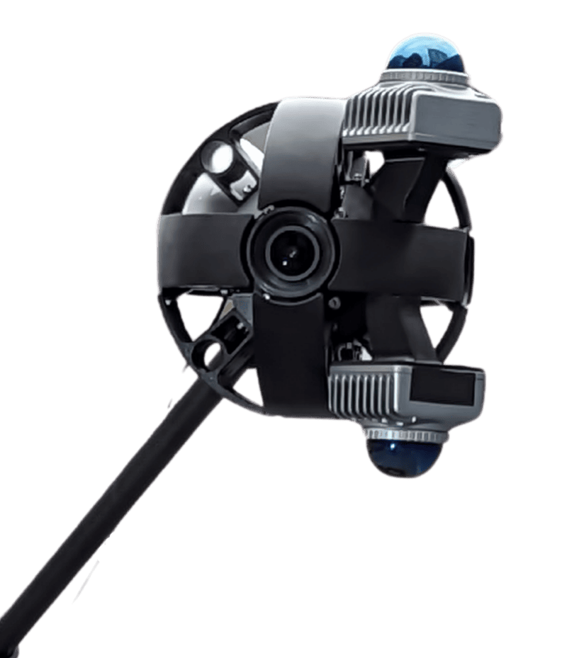The Mosaic Xplor is a 360º backpack camera with LIDAR and GNSS