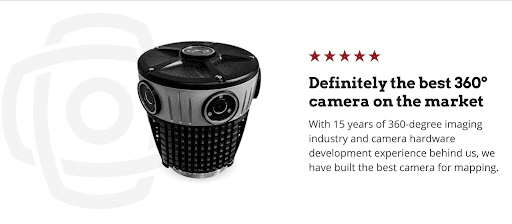 Definitely the best 360-degree camera on the market -  the Mosaic 51.