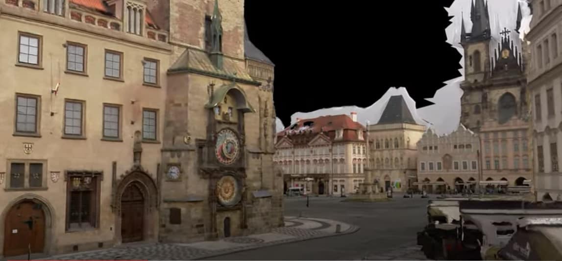 Mosaic 51 - Prague Old Town Square 3D scan with 360º camera