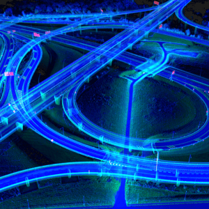 Spaghetti Junction by Meridian - LiDAR Data